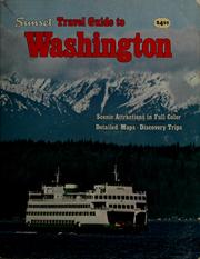 Cover of: Sunset Washington travel guide