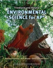 Cover of: Environmental Science by Friedland