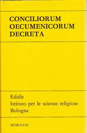 Conciliorum oecumenicorum decreta by Bologna. Centro di documentazione