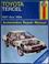 Cover of: Toyota Tercel (87-94) automotive repair manual