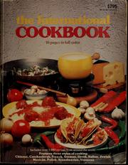 Cover of: The international cookie jar cookbook