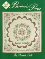 Cover of: Broderie perse by Barbara W. Barber