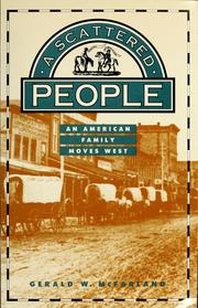 Cover of: A scattered people by Gerald W. McFarland