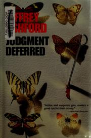 Cover of: Judgment deferred by Jeffrey Ashford
