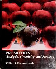 Cover of: Promotion by William P. Dommermuth