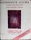 Cover of: Student study guide to accompany Intermediate algebra, graphs and functions