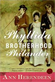Cover of: Phyllida and the Brotherhood of Philander by Ann Herendeen