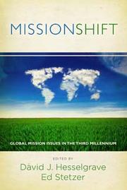 Cover of: MissionShift: global mission issues in the third millennium