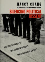 Cover of: Silencing political dissent