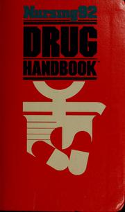 Cover of: Nursing94 drug handbook