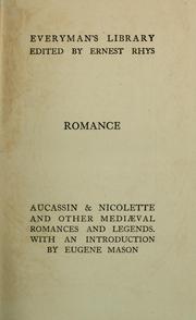 Cover of: Aucassin & Nicolette | Eugene Mason