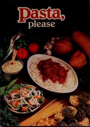 Cover of: Pasta, please