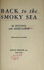Cover of: Back to the smoky sea