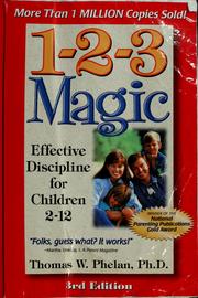 Cover of: 1-2-3 magic by Thomas W. Phelan