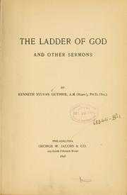 Cover of: The ladder of God and other sermons