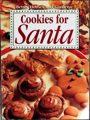 Cover of: Cookies for Santa (Better Homes and Gardens) by Better Homes and Gardens