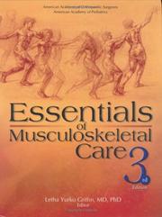 Cover of: Essentials of musculoskeletal care