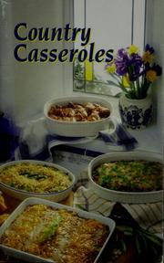Cover of: Country casseroles