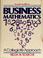Cover of: Business mathematics