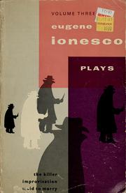 Cover of: Plays