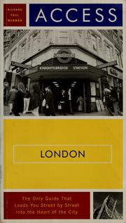Cover of: Access London by Richard Saul Wurman