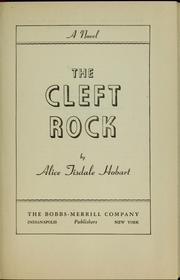 Cover of: The cleft rock: a novel