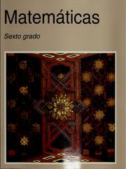 Cover of: Matemáticas: sexto grado