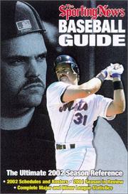 Cover of: Baseball Guide, 2002 Edition: The Ultimate 2002 Season Reference