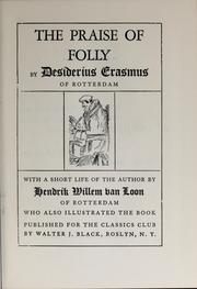 Cover of: The praise of folly by Desiderius Erasmus