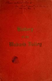 History of the Wabash Valley by Wilhelm T. Knappe