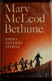 Mary McLeod Bethune by Emma Gelders Sterne