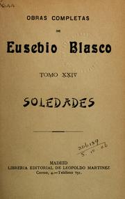 Cover of: Obras completas by Eusebio Blasco