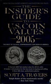 Cover of: The insider's guide to U.S. coin values 2005