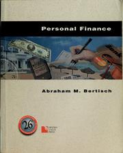 Cover of: Personal finance | Abraham M. Bertisch