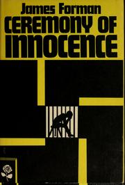 Cover of: Ceremony of innocence.