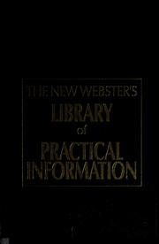 Cover of: The new Webster's thesaurus: Vest pocket edition