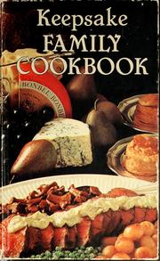 Cover of: Keepsake family cookbook