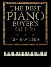 Cover of: The best piano buyer's guide