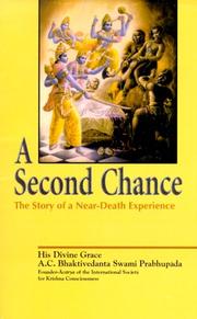 Cover of: A Second Chance  by A. C. Bhaktivedanta Swami Srila Prabhupada