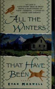 Cover of: All the winters that have been