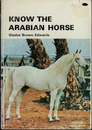 Cover of: Know the Arabian horse