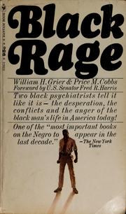 Cover of: Black rage by William H. Grier