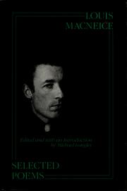 Cover of: Selected poems of Louis MacNeice