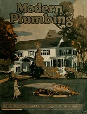 Cover of: Modern plumbing by Sears, Roebuck and Company