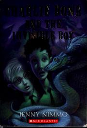 Cover of: Charlie Bone and the invisible boy by Jenny Nimmo