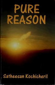 Cover of: Pure Reason: Culture And Spirituality Nobody Can Make