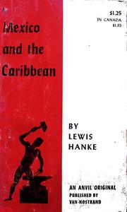 Cover of: Mexico and the Caribbean. by Lewis Hanke