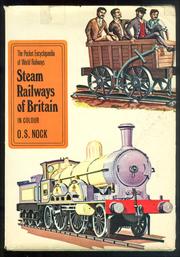 Cover of: Steam railways of Britain in colour