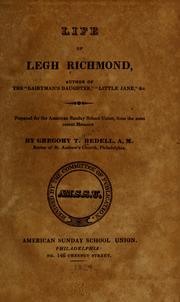 Life of Legh Richmond ... by Gregor Townsend Bedell