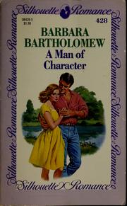 Cover of: A man of character.